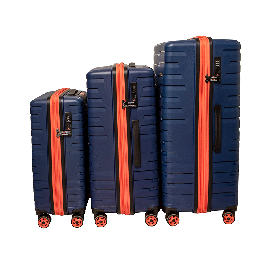 Carbonlight_SE Set_of_3_Cabin_+_Medium_+_Large Navy Blue