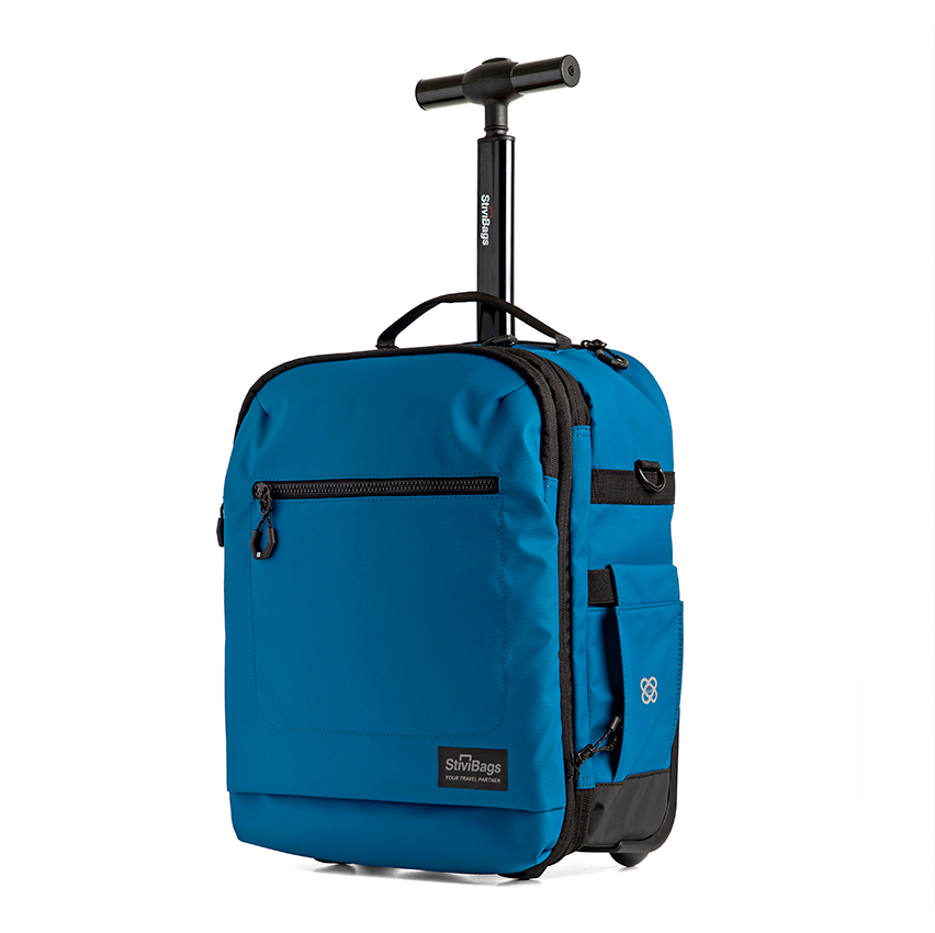 Underseat Wheels Blue