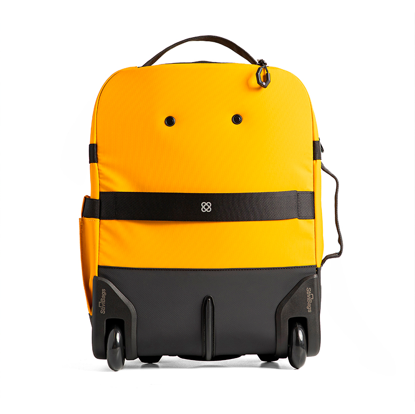 Underseat Wheels Yellow